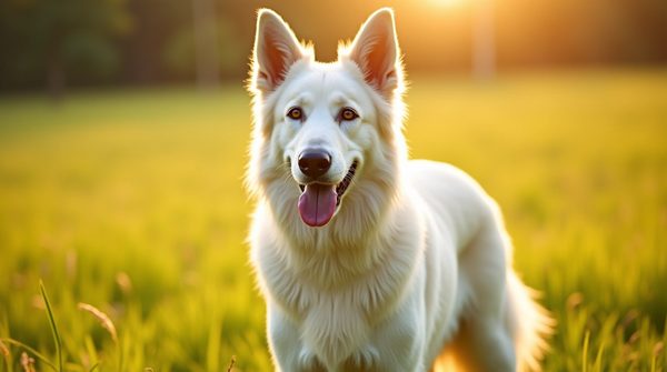 Tout savoir sur le berger blanc suisse : charme et intelligence