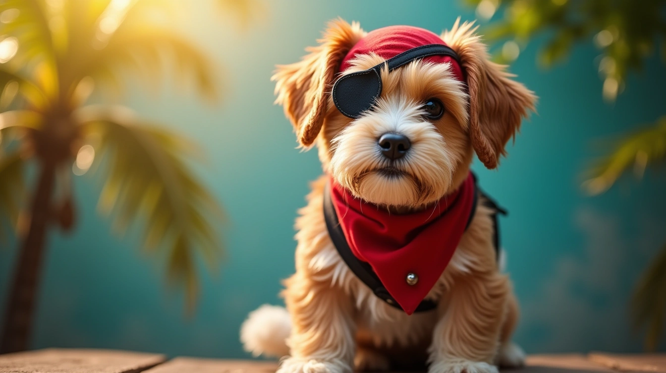 Quels critères privilégier pour un costume pirate pour chien ?